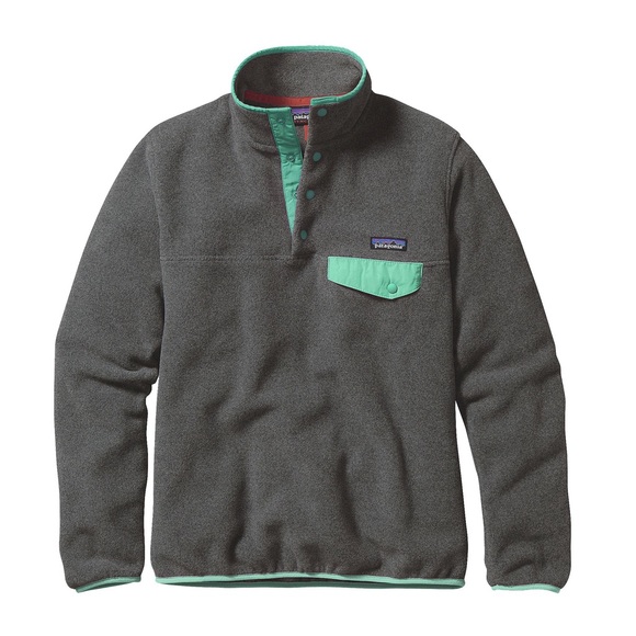 gray patagonia pullover